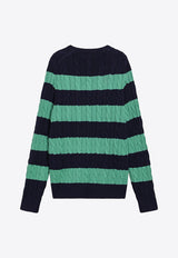 Striped Crewneck Sweater