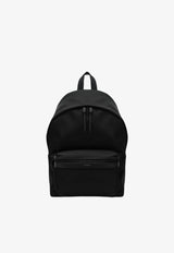 City Logo Canvas Backpack