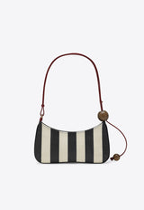 Le Bisou Perle Striped Shoulder Bag