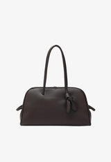Jacquemus Turismo Grained Leather Shoulder Bag Brown BAU00417AC03A03/S_JACQM-880
