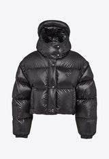 Logo-Plaque Bomber Jacket