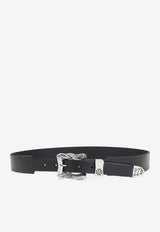 Classic Rose Buckle Belt