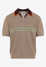 Molar Wool-Blend Polo Sweater