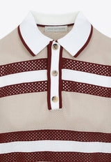 Logo-Printed Polo T-shirt