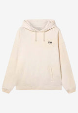 Golden Goose DB Printed Star Logo Hooded Sweatshirt Cream GUP02712P00241511616_ARTIC WOLF_41114603