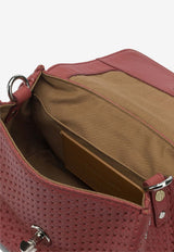 Zanellato Baby Postina Woven Leather Top Handle Bag Red POSTINA CASA VENISSA BABY0680102190000Z0994_70983422-b726-4e5b-83e0-2fc0ed09eec9