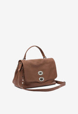 Zanellato Medium Postina Woven Leather Top Handle Bag Brown POSTINA CASA VENISSA S0680102190000Z0203_ab641c0c-9933-4b0a-ab4d-4683b3b23fe0