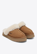 Shearling Disquette Slippers