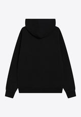 Logo-Patched Hooded Sweatshirt