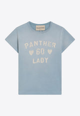 Panther 60 Lady Print Faded T-shirt