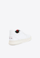 Leather Low-Top Sneakers