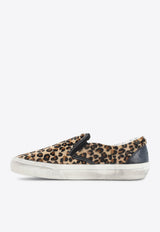 Leopard Slip-On Sneakers