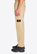 Logo-Patched Straight-Leg Pants