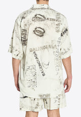 Printed Buttoned Shirt