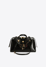 Vittoria Leather Top Handle Bag