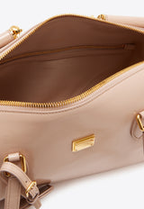 Vittoria Leather Top Handle Bag