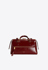 Vittoria Leather Top Handle Bag