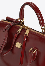 Vittoria Leather Top Handle Bag