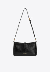 Lock Leather Shoulder Bag