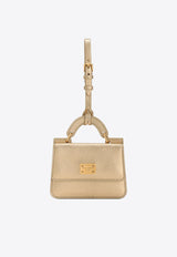 Mini Laminated Leather Shoulder Bag