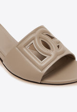 Bianca 40 DG Leather Mules