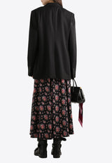 Single-Breasted Wool Blazer