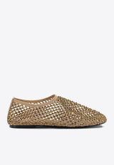 Perforated Ballet Flats