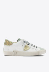 Leather Low-Top Sneakers