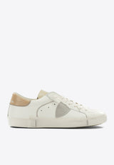 Leather Low-Top Sneakers