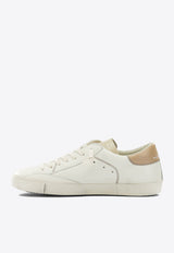 Leather Low-Top Sneakers