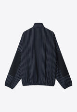 Striped Zip-Up Jacket
