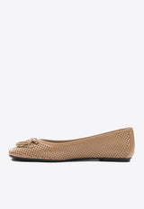 Perforated Ballet Flats