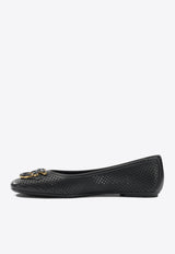 Perforated Ballet Flats