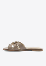 Milly Leather Sandals