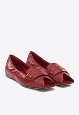 Leather Ballet Flats