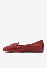 Leather Ballet Flats