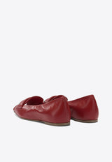 Leather Ballet Flats