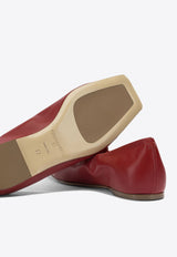 Leather Ballet Flats