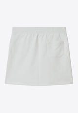 Girls Rhinestone-Embellished Mini Skirt