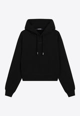 Logo-Labeled Hooded Sweatshirt