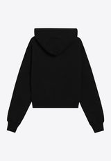 Logo-Labeled Hooded Sweatshirt
