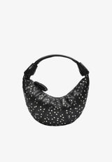 Fortune Croissant Leather Shoulder Bag
