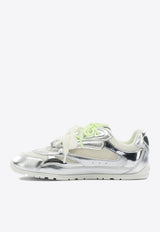Laminated Low-Top Sneakers