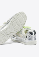 Laminated Low-Top Sneakers
