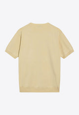 Logo-Embroidered Crewneck T-shirt