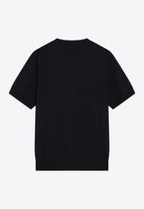 Logo-Embroidered Crewneck T-shirt