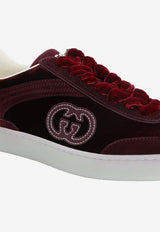 G74 Suede Low-Top Sneakers