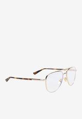 Aviator Frame Metal Glasses