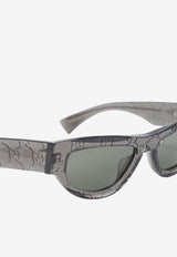 GG-Motif Cat-Eye Sunglasses