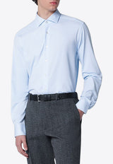 XACUS Active Tailored- Fit Shirt Light Blue ACT558ML11460CO/R_XACUS-002